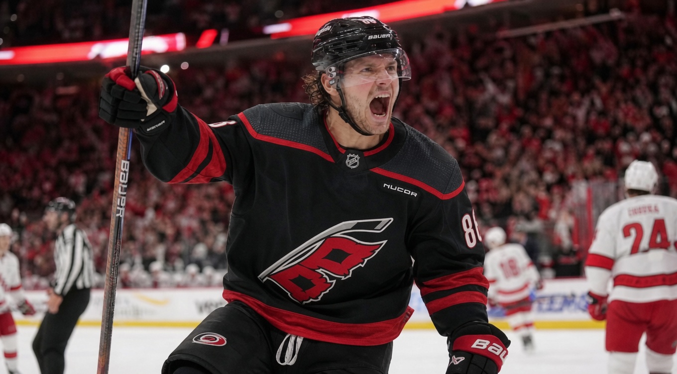 Hurricanes Force Game 7: Jarvis' OT Heroics Even Stanley Cup Final
