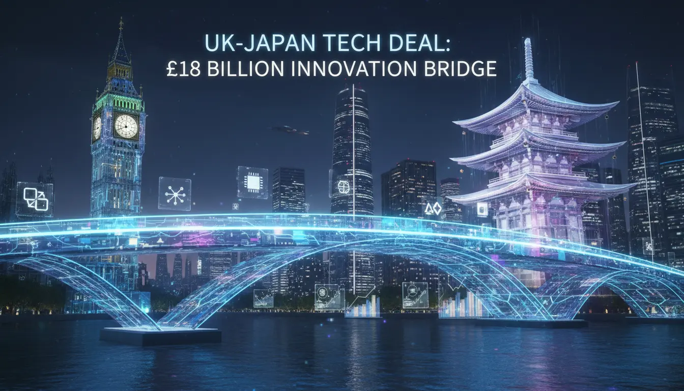 UK and Japan Forge £18 Billion Tech & Investment Deal