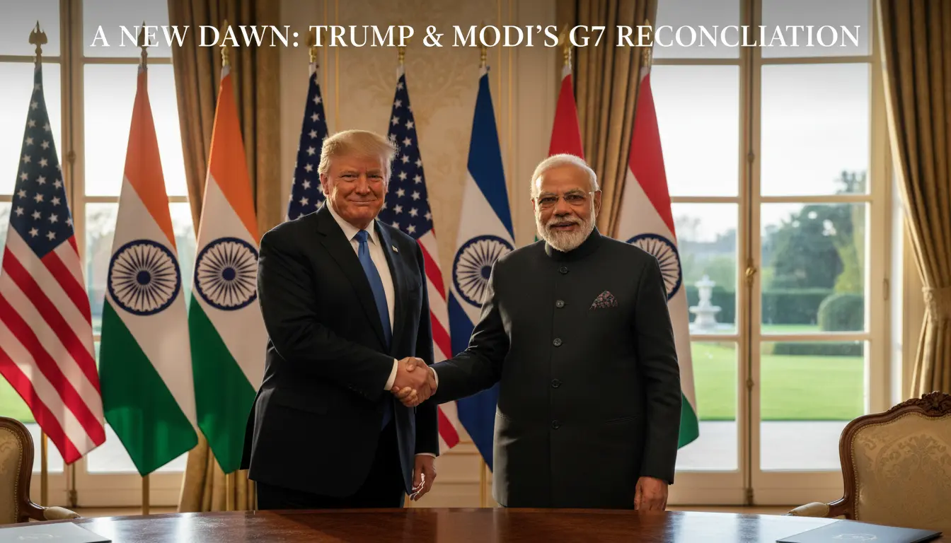 Trump and Modi: A Surprising G7 Reconciliation After Tensions