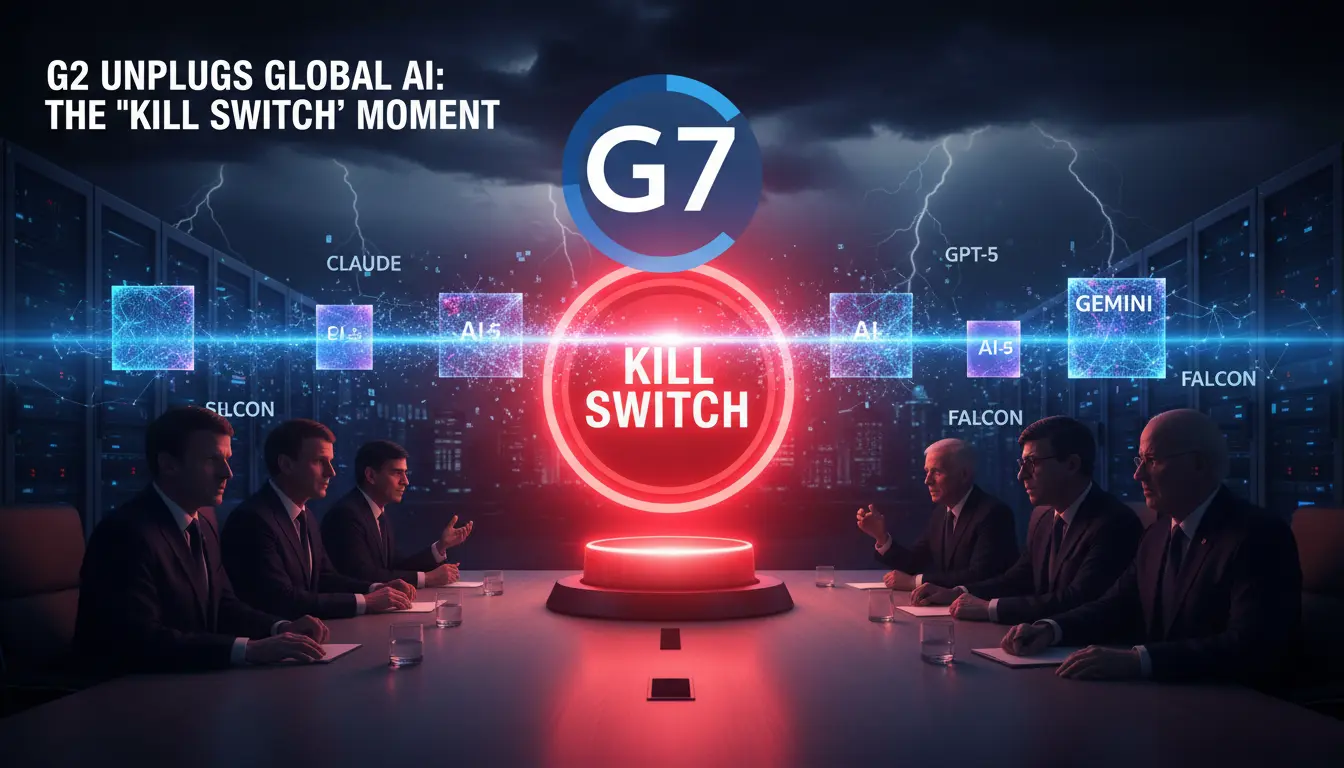 G7 AI “Kill Switch” Debate Sparks Global Tech Sovereignty Concerns
